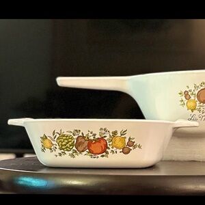 Vintage Spice of Life Corning Ware Mini Casserole Dish P-41-B